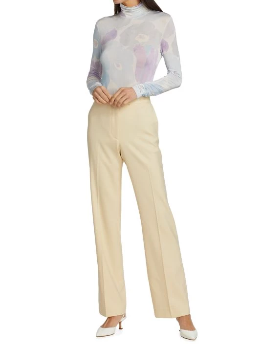 St. John Floral Watercolor Top - Image 2