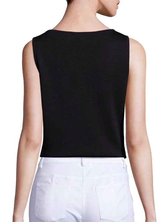 St. John Caviar Collection Milano Knit Tank - Image 3