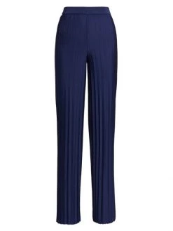 St. John Accordion Pleat Pants