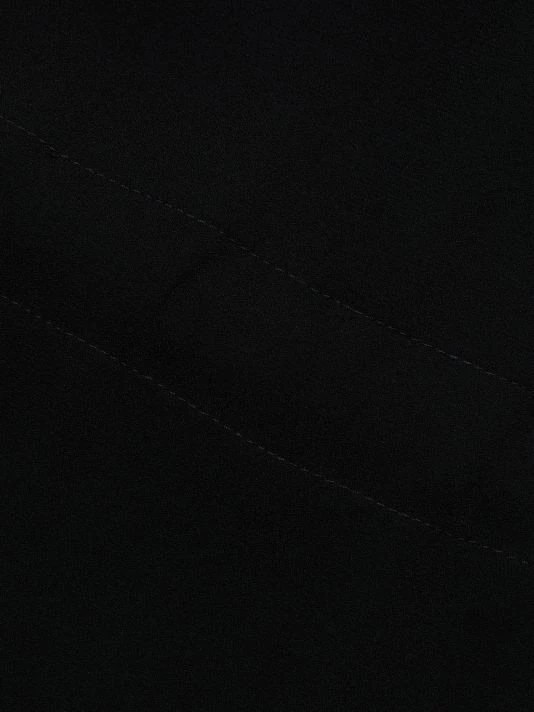 St. John Drawstring Satin-Backed Crepe Shirtdress - Image 7