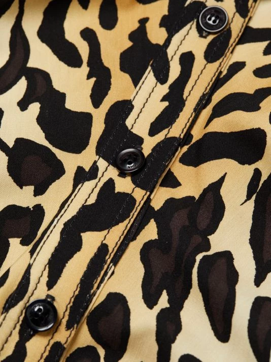 St. John Margay Animal Print Dress - Image 7