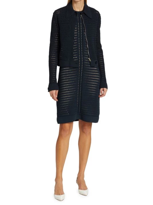 St. John Openwork Crochet Knit - Image 2