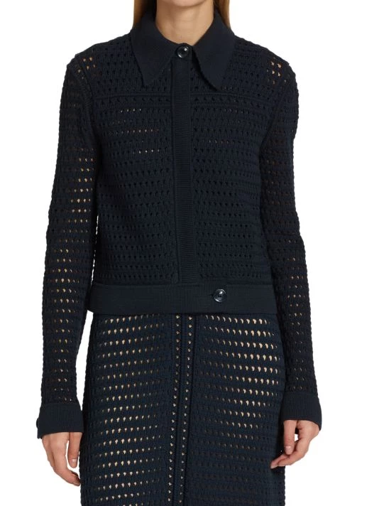 St. John Openwork Crochet Knit - Image 3