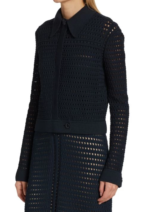 St. John Openwork Crochet Knit - Image 4