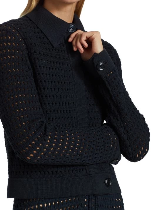 St. John Openwork Crochet Knit - Image 6