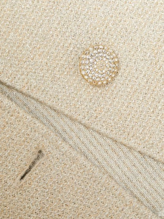 St. John Tailored Metallic Tweed Jacket - Image 7