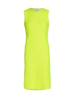 St. John Sparkle Slub Knit Dress