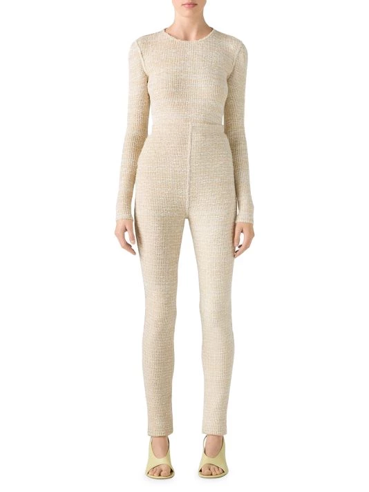 St. John Stretch Boucle-Knit Top - Image 2