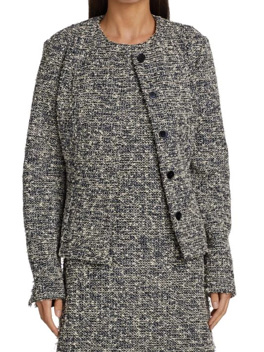 St. John Boucle Knit Jacket - Image 3