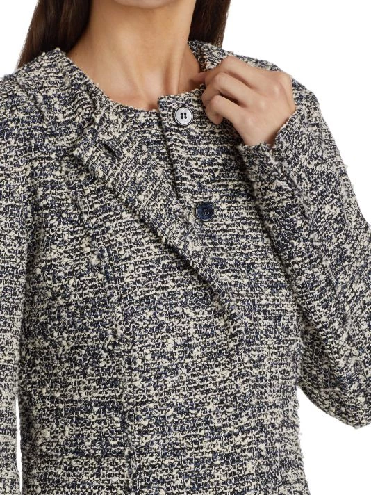 St. John Boucle Knit Jacket - Image 6