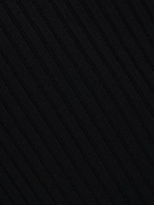 St. John Rib-Knit Knee-Length Dress - Image 7