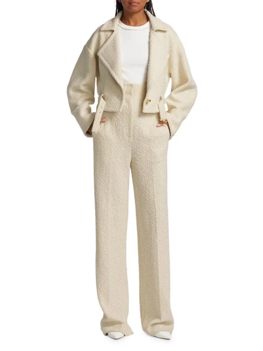 St. John Beaded Silk-Blend T-Shirt - Image 2