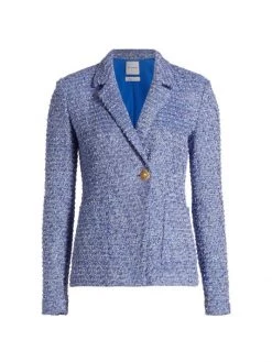 St. John Sparkle Tweed Knit Jacket