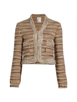 St. John Multi-Texture Knit Jacket