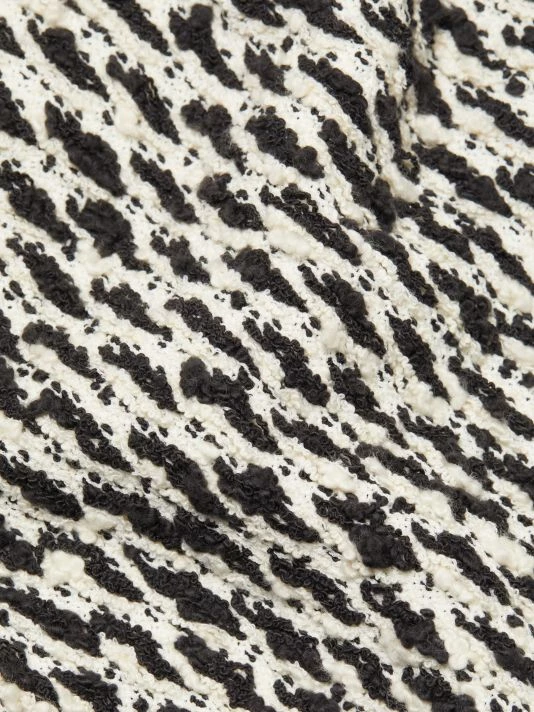 St. John Graphic Bouclé Knit Skirt - Image 7