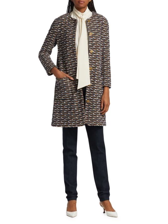 St. John Tweed Bouclé Jacket - Image 2