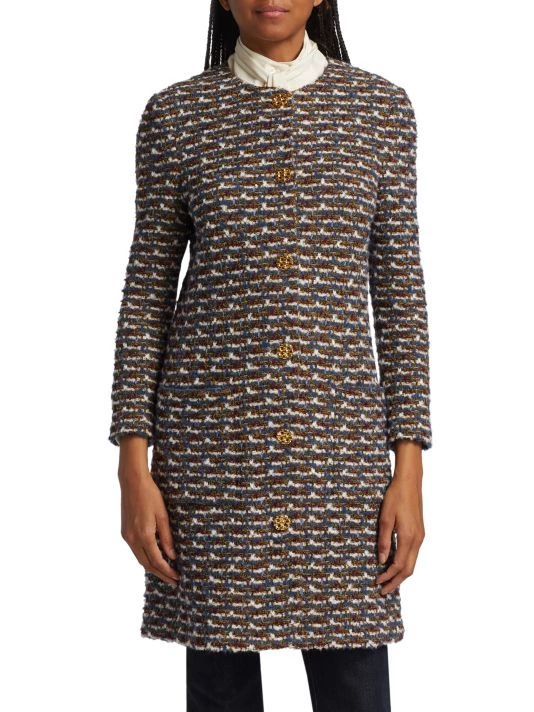 St. John Tweed Bouclé Jacket - Image 3