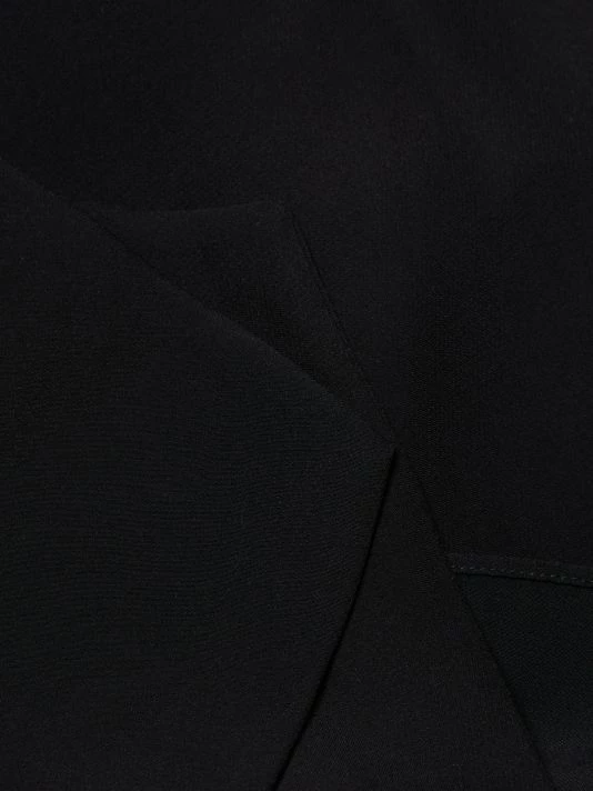 St. John Silk Georgette Cape Blouse - Image 7