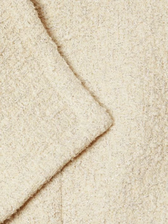 St. John Bouclé Tweed Belted Jacket - Image 7