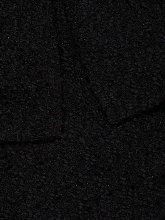 St. John Shimmering Knit Draped Neck Gown - Image 7