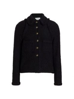 St. John Shimmering Tweed Jacket
